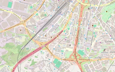 Mapa de la ubicación de Clínica Sendo